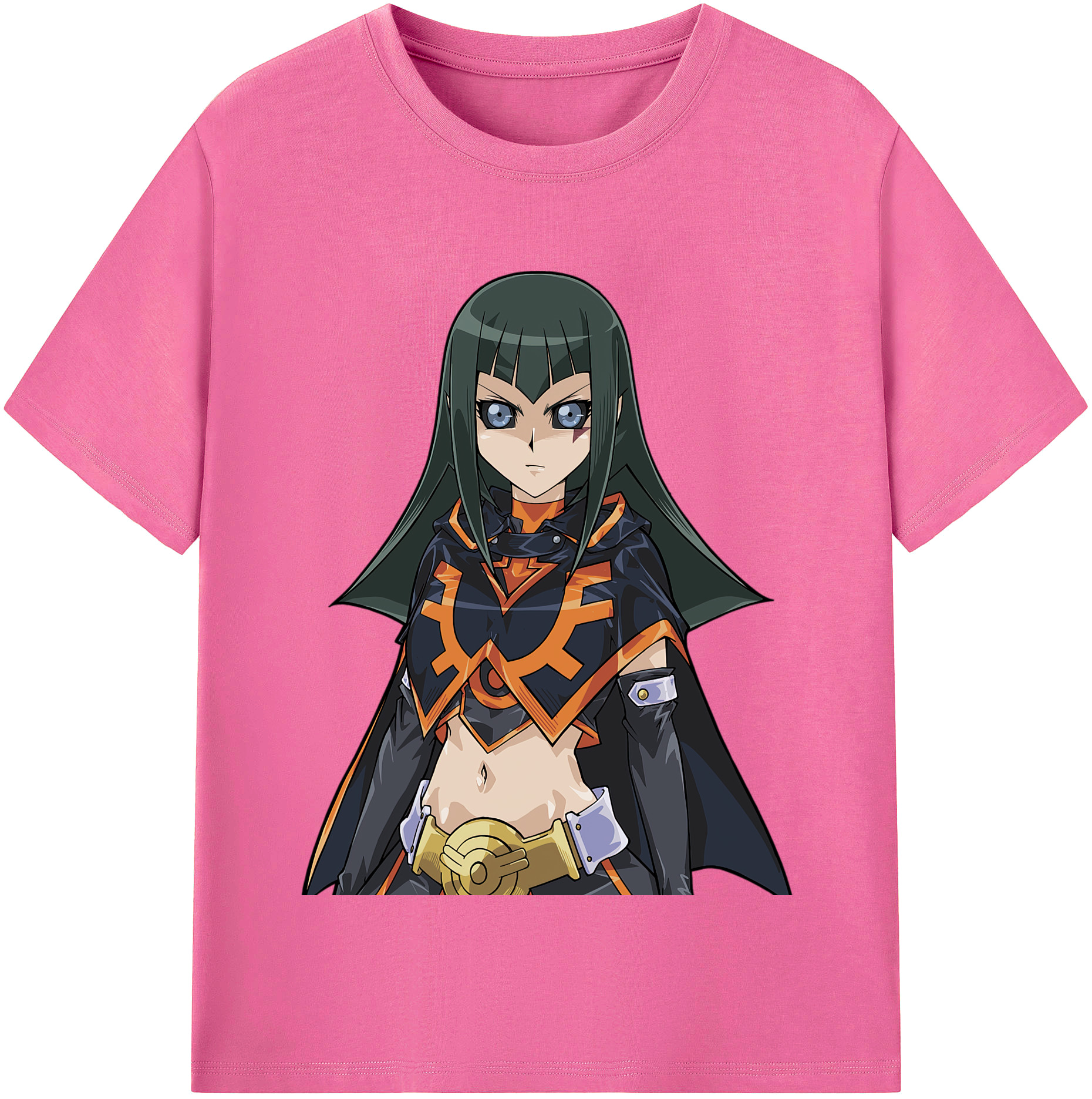 （画像用） 遊☆戯☆王 Yu-Gi-Oh! レディースカジュアルプリントTシャツ（綿100％）